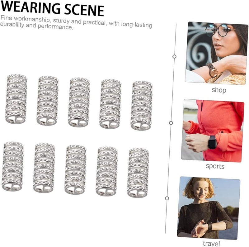 Balacoo 10Pcs Alloy Watch Band Connectors Replacement Adapters For Jewelry Bracelets - Image 4